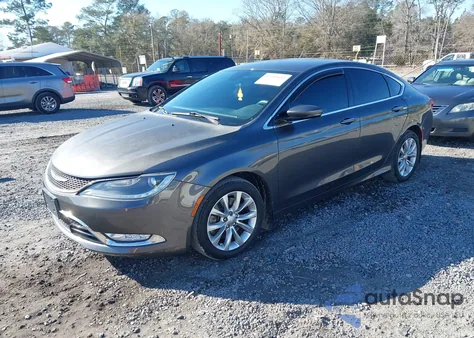 2015 Chrysler 200 C из США, поврежденный, VIN 1C3CCCCG7FN524650